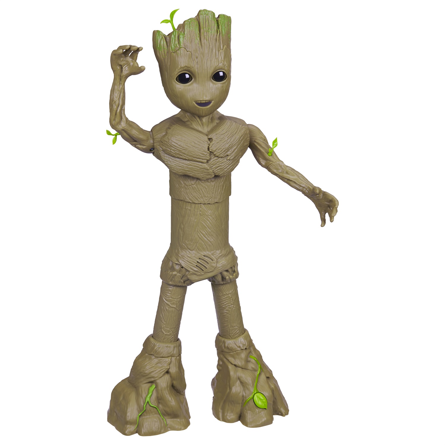 Hasbro I Am Groot - Action Figure Interattiva di Groot che Balla e Cresce da 34 cm a 45,7 cm, Risponde alla Musica e ai Suoni