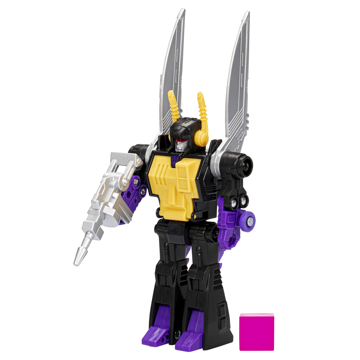 Hasbro Retro Kickback 14 cm - Figura d'azione convertibile Transformers: The Movie