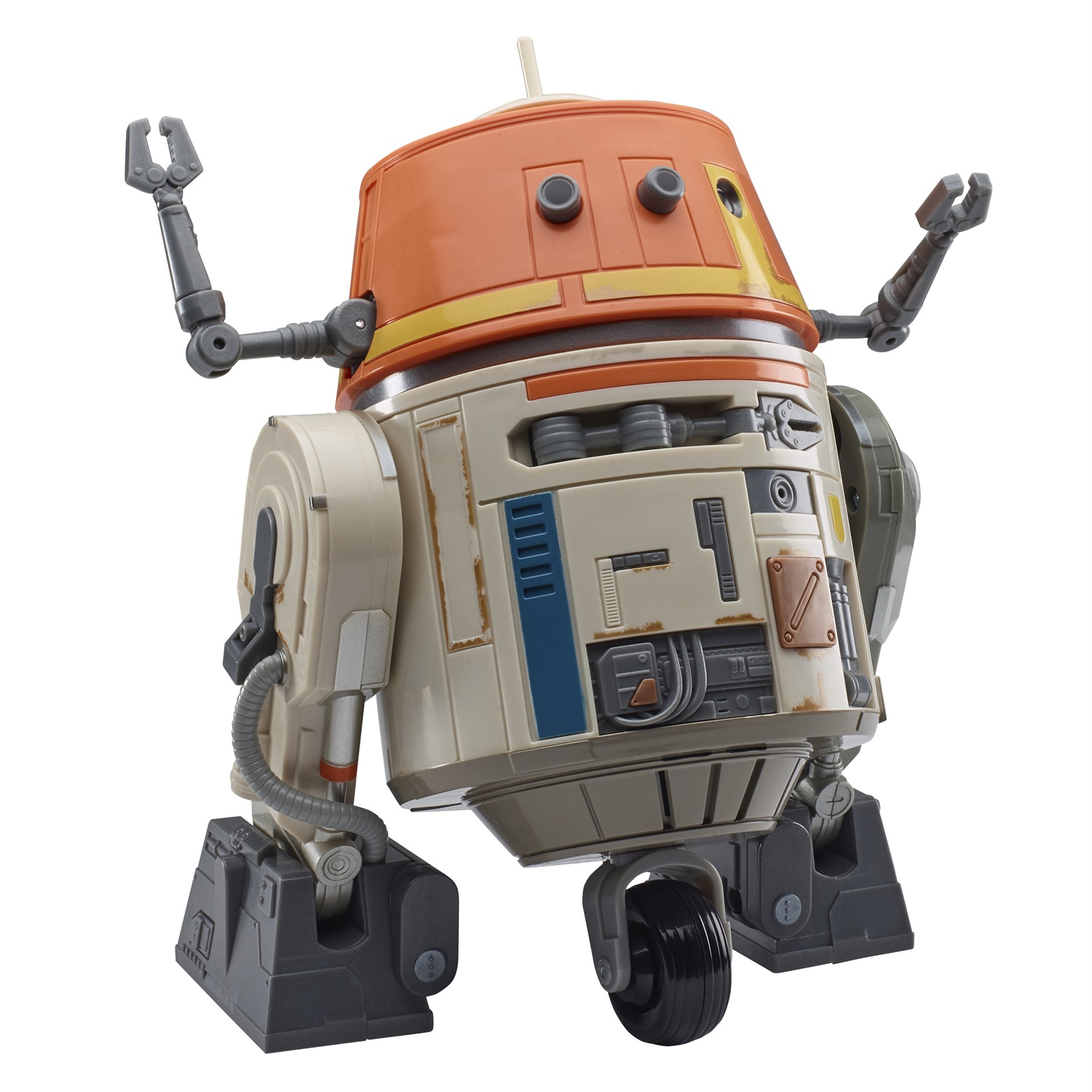 Hasbro Star Wars Chatter Back Chopper - Giocattolo animatronico 19 cm con oltre 40 combinazioni di suoni e movimenti per Bambini e Bambine