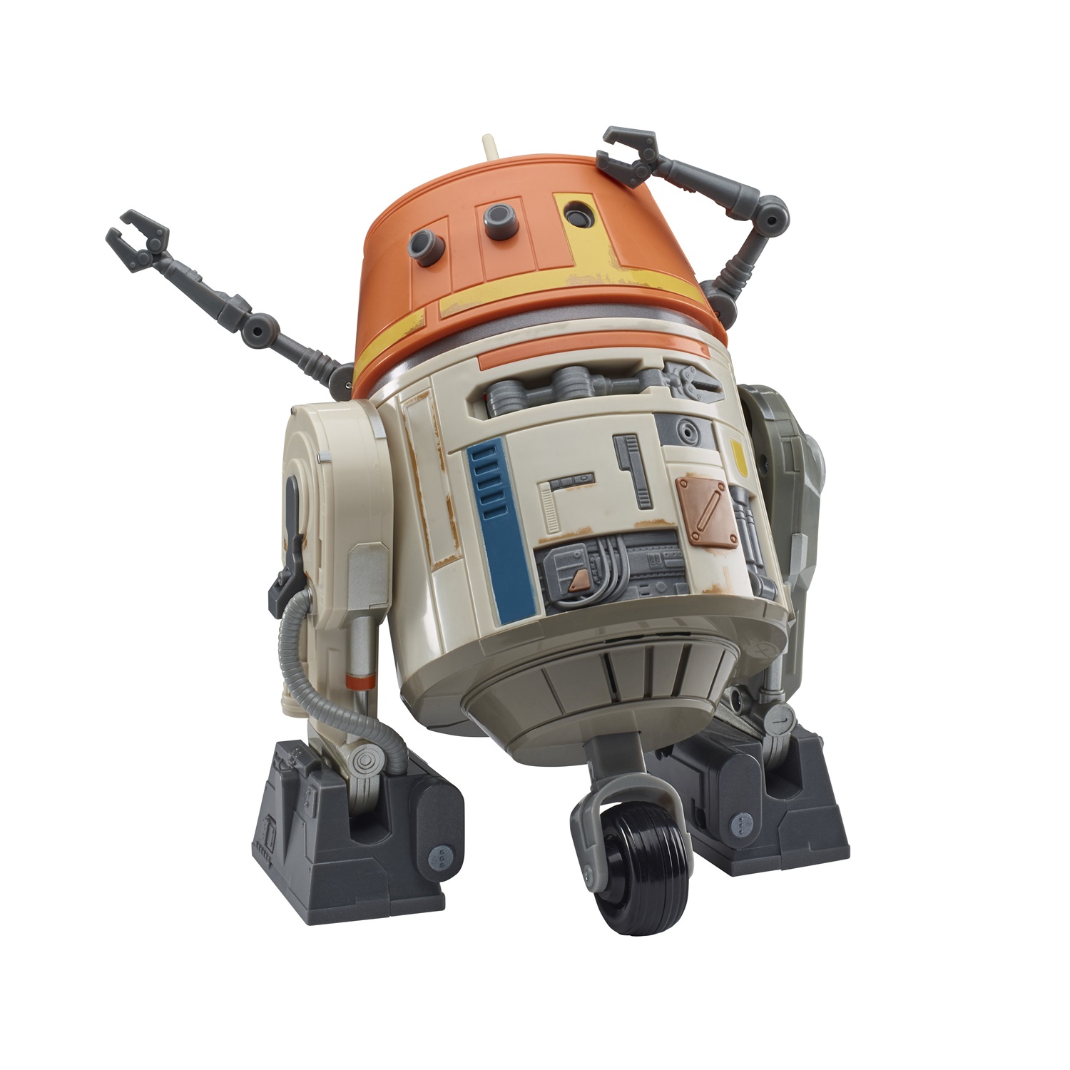 Hasbro Star Wars Chatter Back Chopper - Giocattolo animatronico 19 cm con oltre 40 combinazioni di suoni e movimenti per Bambini e Bambine