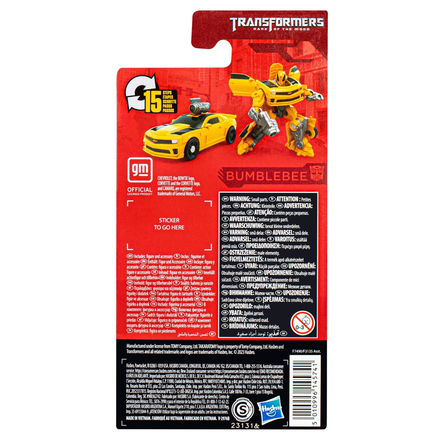 Transformers F74905C0 giocattolo transformer