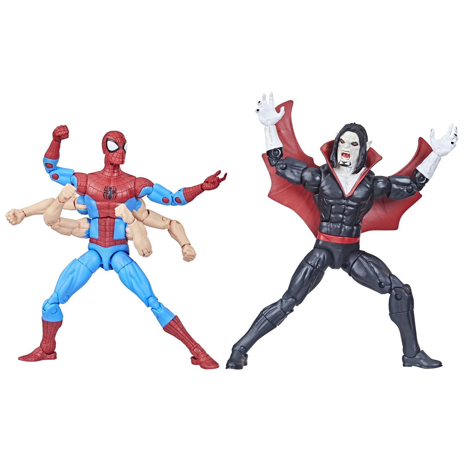 Hasbro The Amazing Spider-Man Marvel Legends - Pack 2 Figurine Spider-Man & Morbius 15 cm