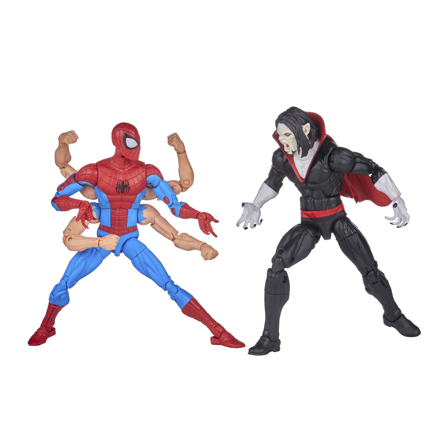 Hasbro The Amazing Spider-Man Marvel Legends - Pack 2 Figurine Spider-Man & Morbius 15 cm