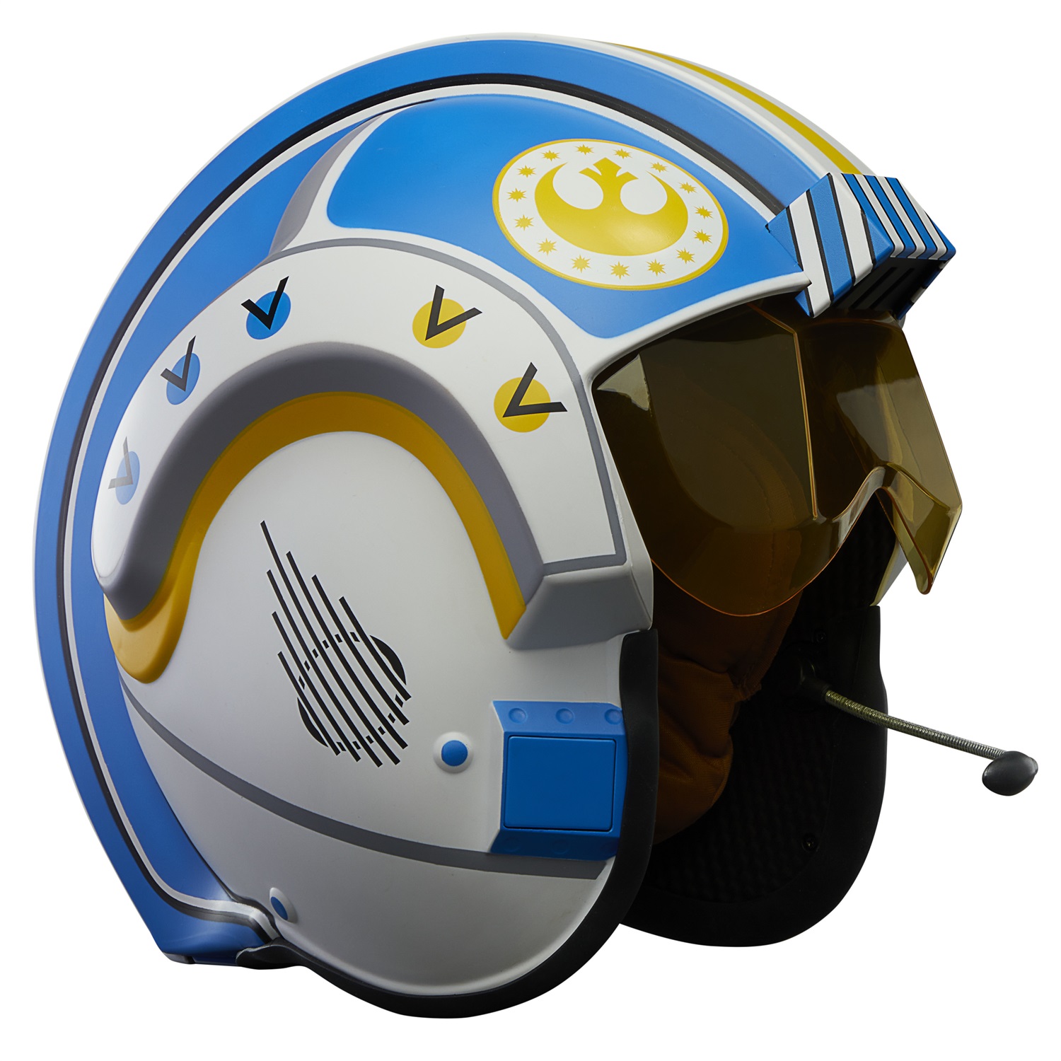 Hasbro Star Wars The Black Series Casco Elettronico Premium di Carson Teva con LED ed Effetti Sonori - Ispirato a 'Star Wars: The Mandalorian' - Età 14