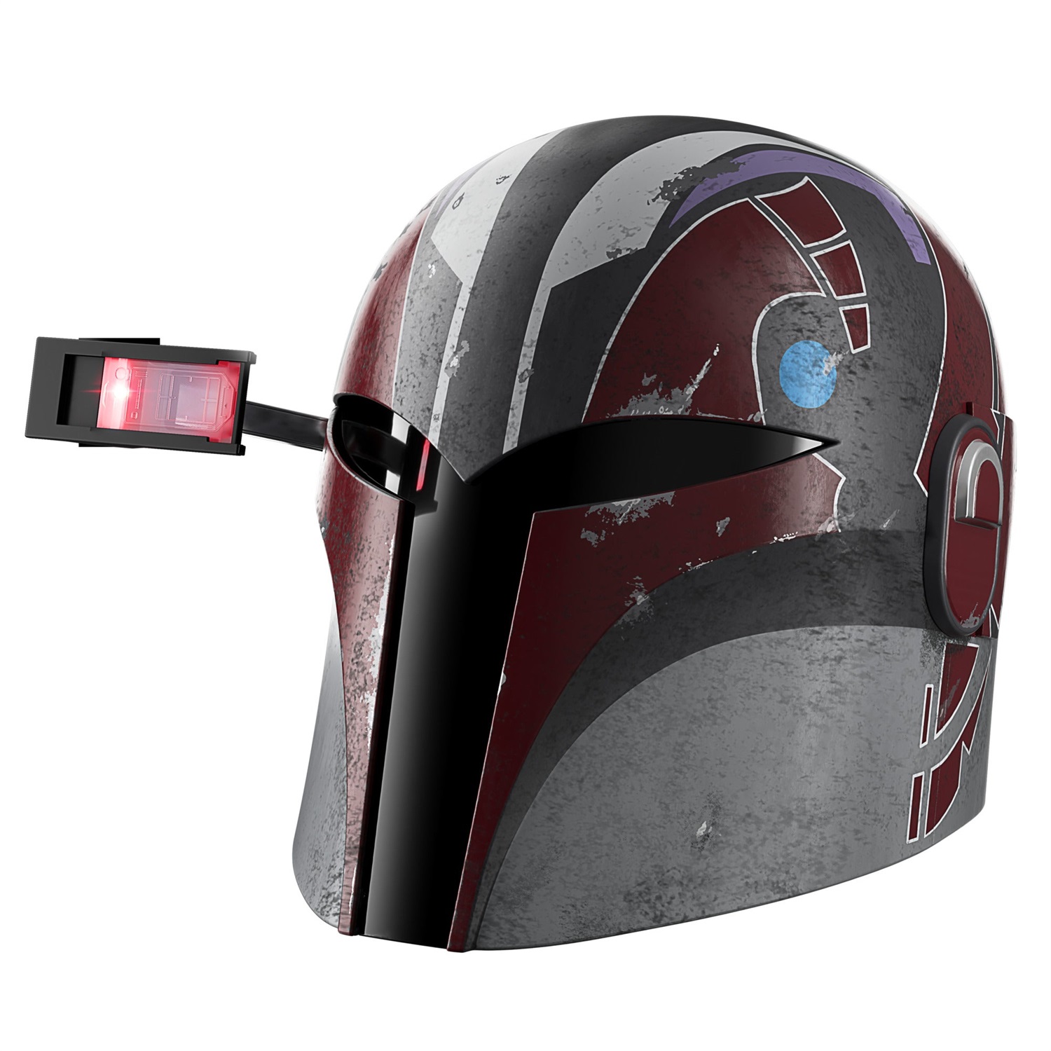 Hasbro Star Wars The Black Series Casco Elettronico Premium di Sabine Wren - Articolo per Roleplay con Effetti Luminosi e Display Heads-Up