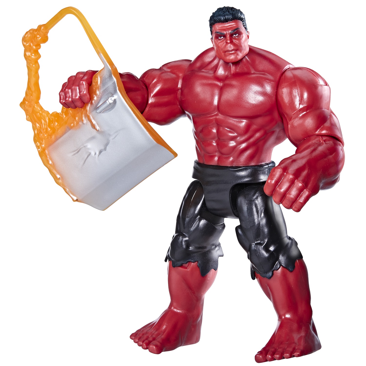Hasbro Marvel Action Figure di Hulk Rosso Deluxe 10 cm - Epic Hero Series Ispirata a Captain America: Brave New World