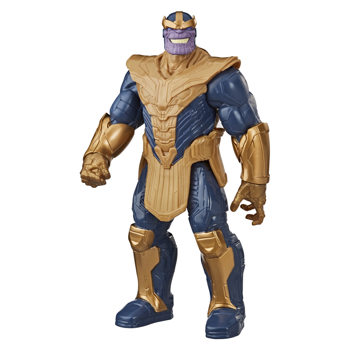 Hasbro Marvel Avengers Titan Hero Deluxe Thanos - Action Figure 30 cm, Ispirata ai Fumetti, per Bambini dai 4 Anni in Su