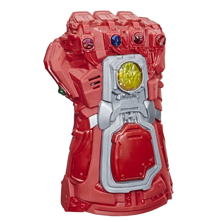 Marvel Hasbro Guanto dell'Infinito Elettronico Rosso con Luci e Suoni - Giocattolo per Roleplay per Bambini A partire da 5 Anni