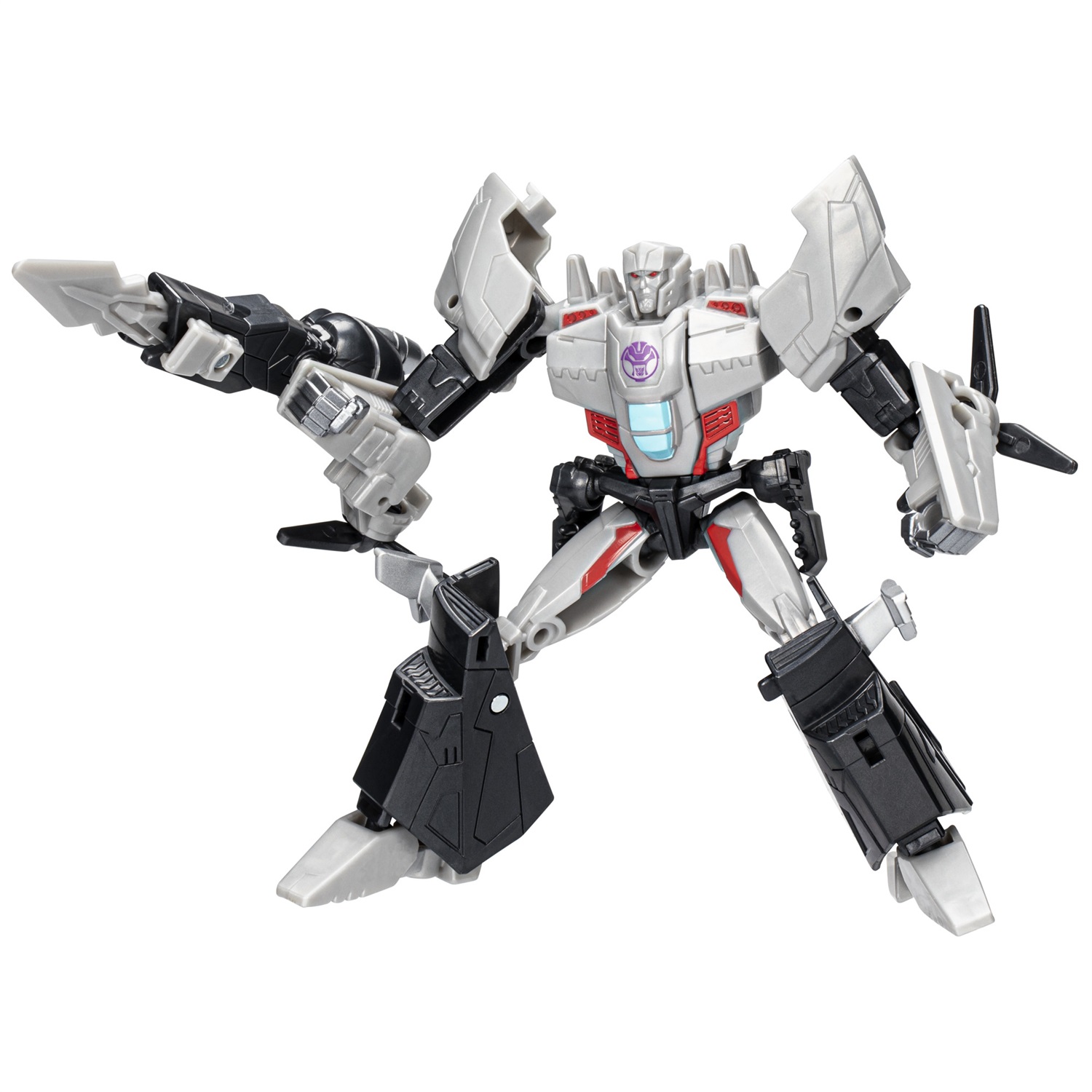 Hasbro Transformers EarthSpark Megatron - Action Figure 12,5 cm, Giocattolo Convertibile 2 in 1 per Bambini dai 6 Anni