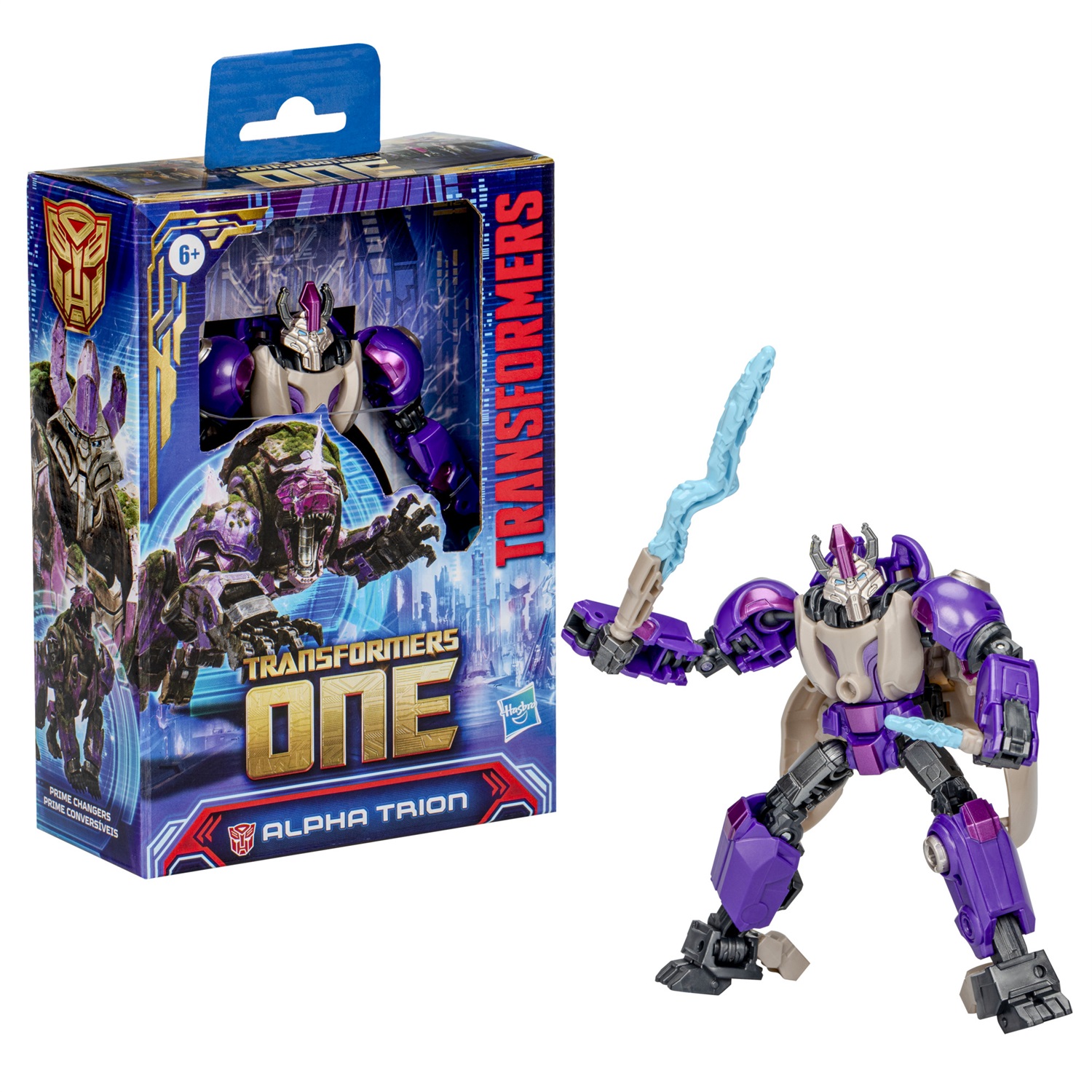Transformers Prime Changer - Action Figure di Alpha Trion, Giocattolo Convertibile 2 in 1 Ispirato al Film Transformers One
