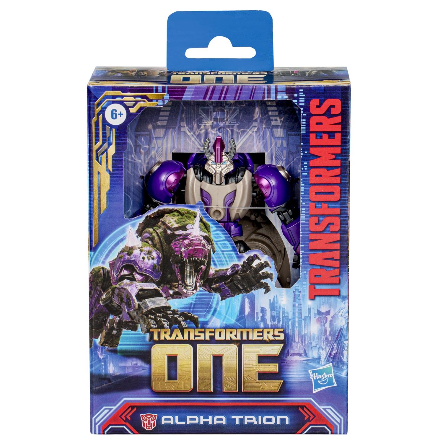 Transformers Prime Changer - Action Figure di Alpha Trion, Giocattolo Convertibile 2 in 1 Ispirato al Film Transformers One