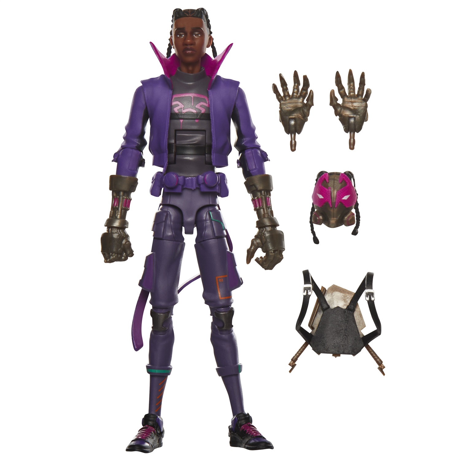 Hasbro Marvel Legends Series - Action Figure Miles Morales 15 cm ispirata a Spider-Man: Across the Spider-Verse