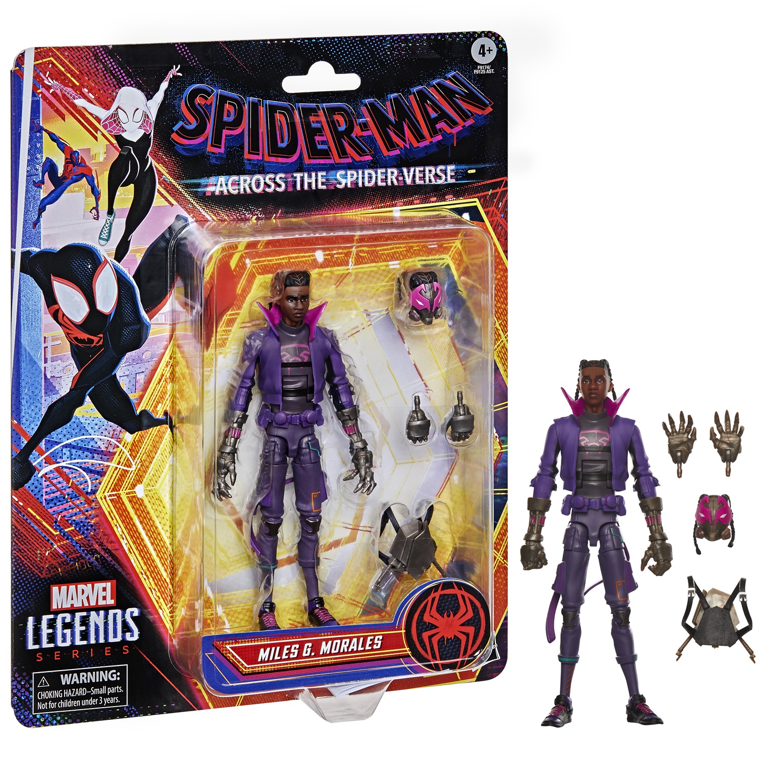 Hasbro Marvel Legends Series - Action Figure Miles Morales 15 cm ispirata a Spider-Man: Across the Spider-Verse