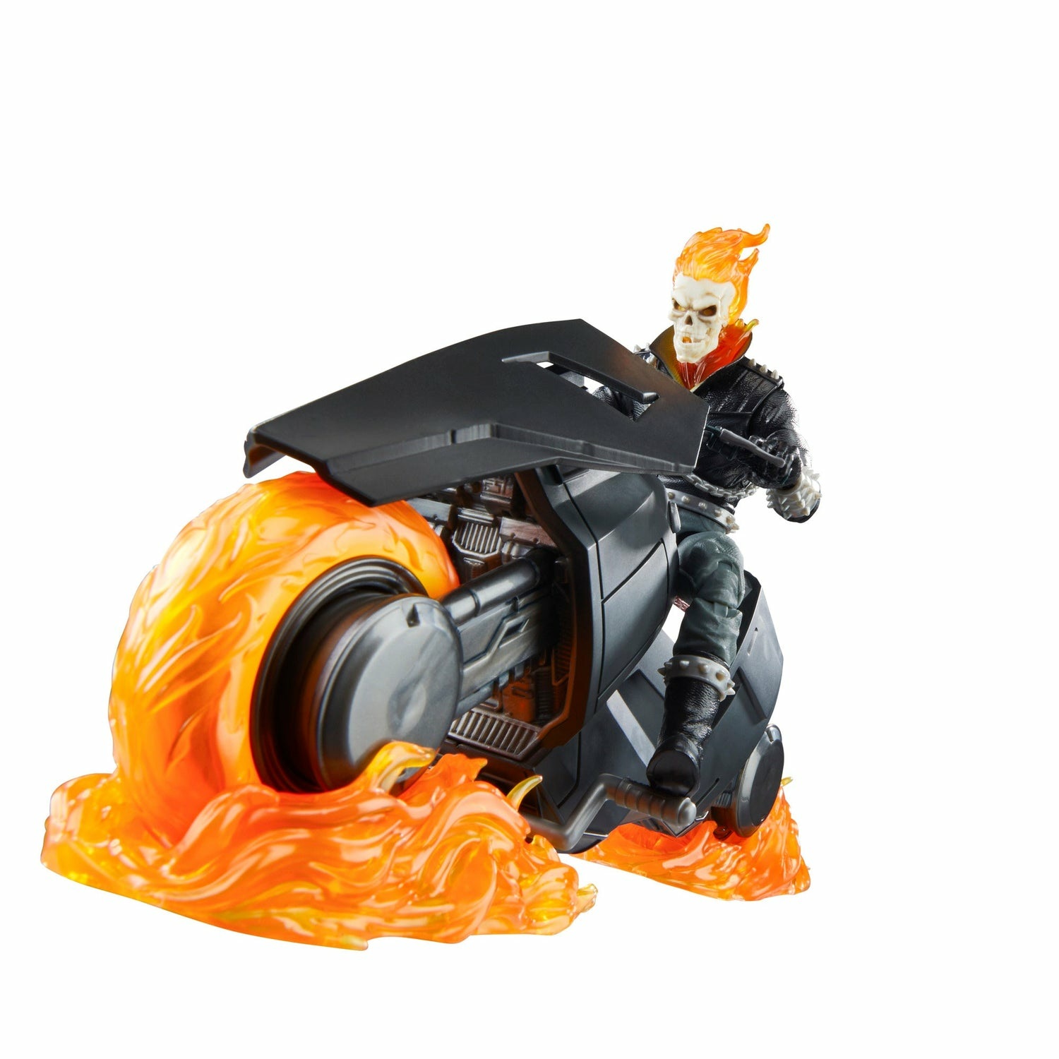 Hasbro Marvel Legends Series Ghost Rider (Danny Ketch) con motocicletta Hell Cycle, 85° Anniversario Marvel, action figure collezionabile da 15 cm ispirata ai fumetti