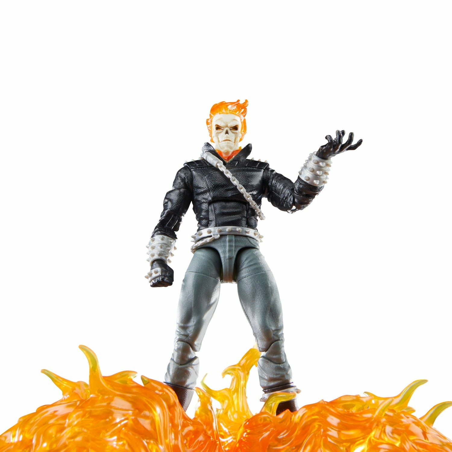 Hasbro Marvel Legends Series Ghost Rider (Danny Ketch) con motocicletta Hell Cycle, 85° Anniversario Marvel, action figure collezionabile da 15 cm ispirata ai fumetti