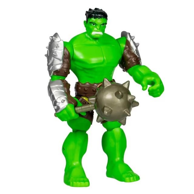 Marvel Hasbro MixMashers Hulk - Action Figure Deluxe con Accessori Personalizzabili degli Avengers