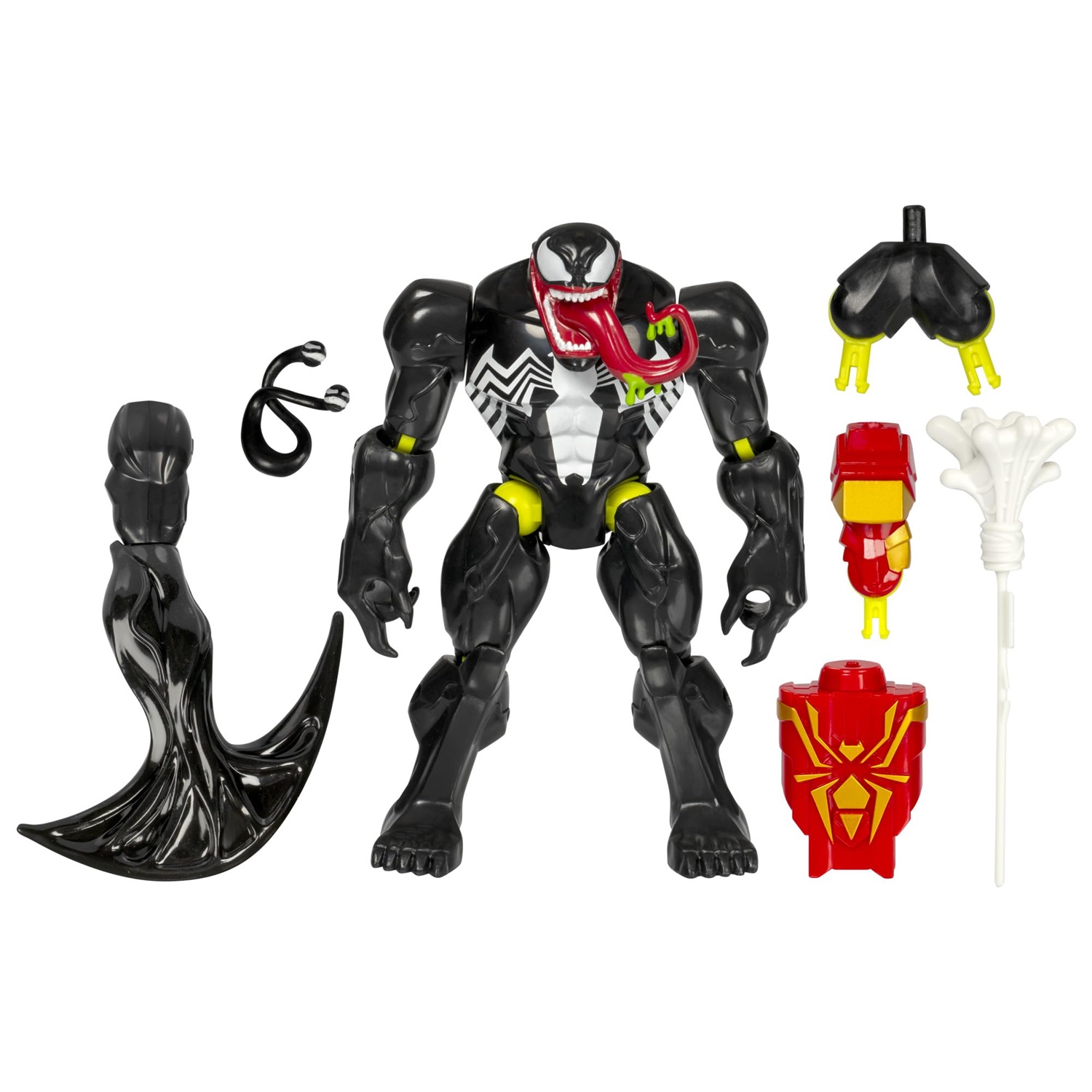 Hasbro Marvel MixMashers Venom - Action Figure Personalizzabile Deluxe da Mischiare e Abbinare, Età 4