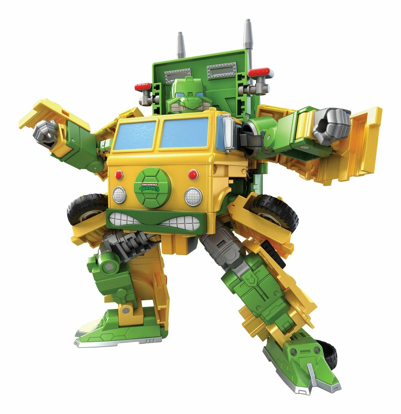HASBRO Transformers Collaborative Teenage Mutant Ninja Turtles Action Figure Party Wallop 18 cm