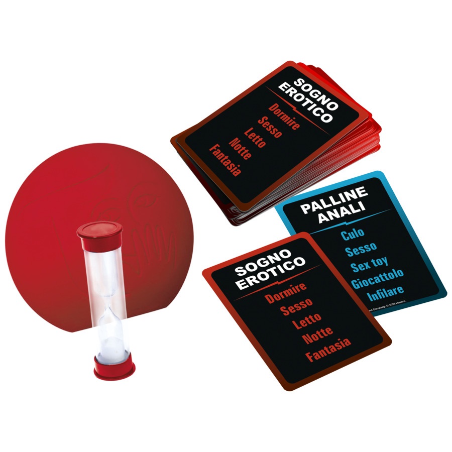 Hasbro Gaming Taboo Uncensored - Gioco di Società per Adulti, Fino a 10 Giocatori, 240 Carte con Contenuti Piccanti