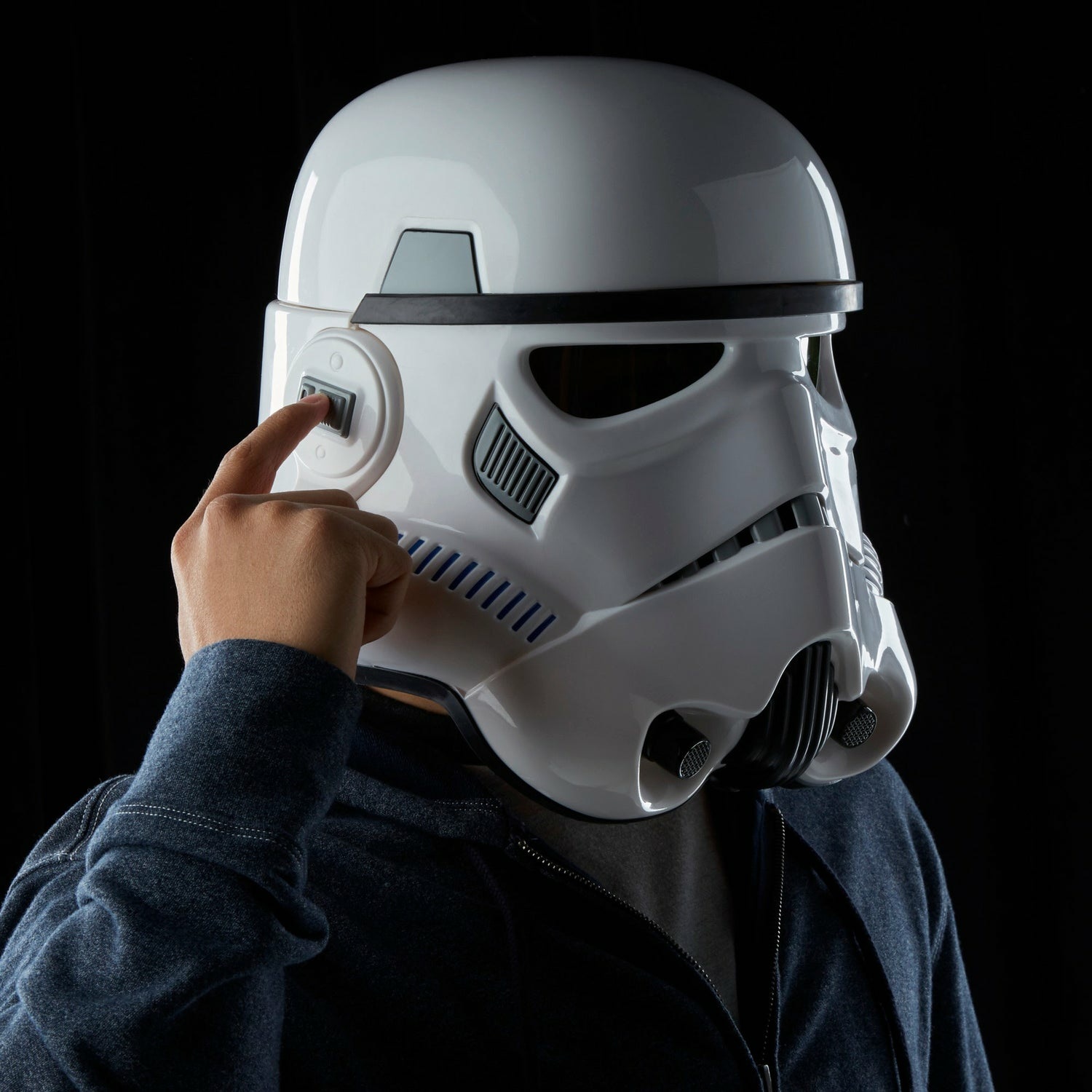 Hasbro Star Wars The Black Series Casco Elettronico Premium di Un Assaltatore Imperiale - Ispirato a Rogue One: A Star Wars Story