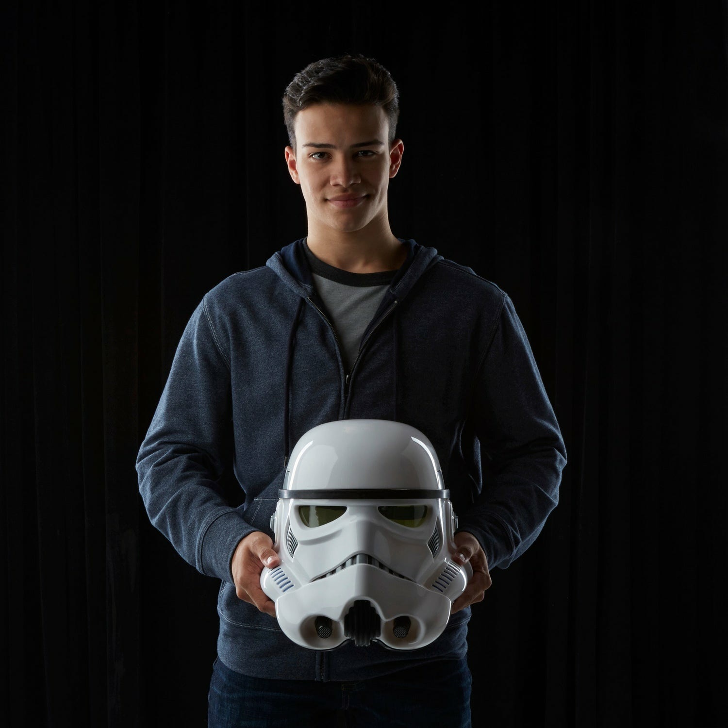 Hasbro Star Wars The Black Series Casco Elettronico Premium di Un Assaltatore Imperiale - Ispirato a Rogue One: A Star Wars Story