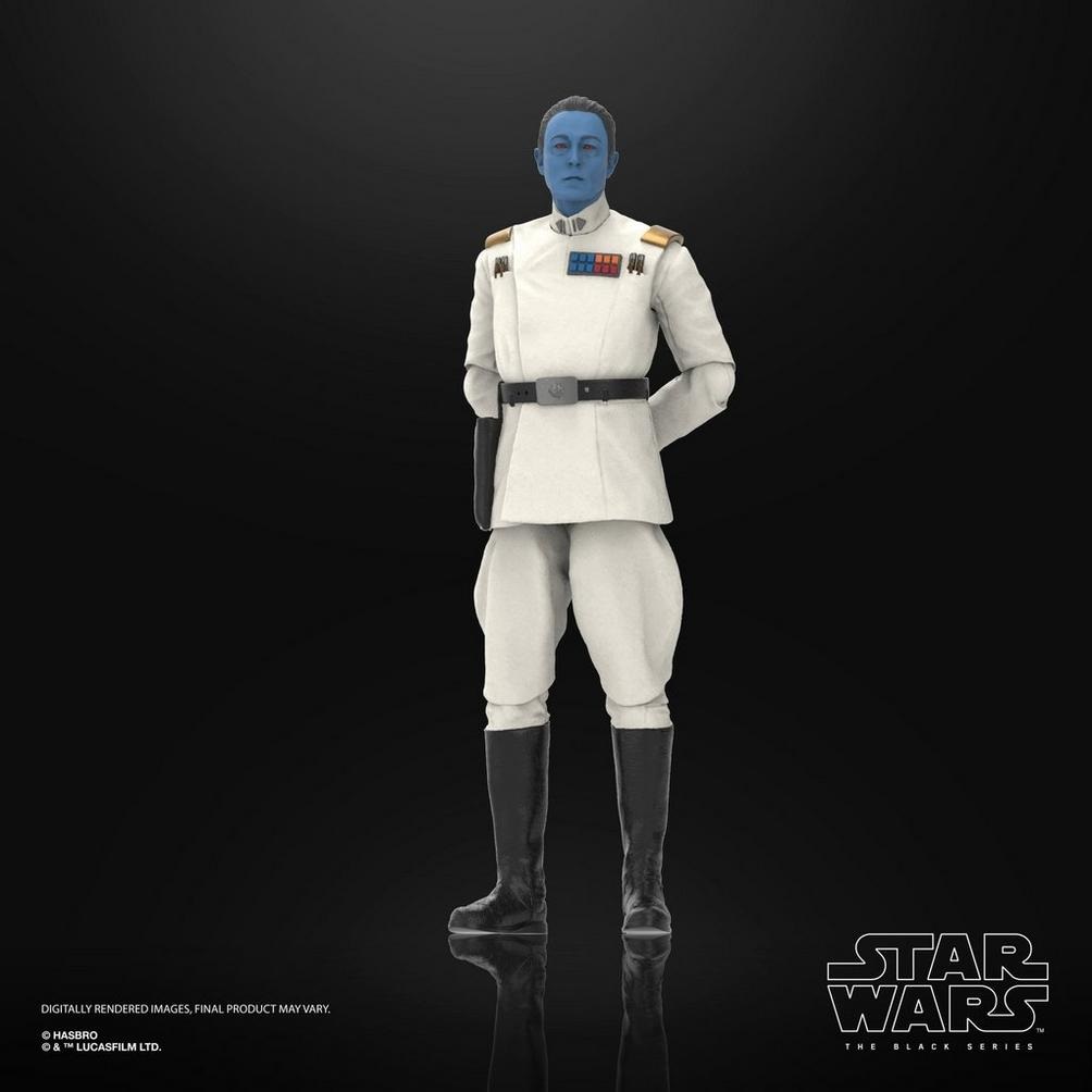 Hasbro Grand'ammiraglio Thrawn - Action Figure Collezionabile 15 cm Ispirata a Star Wars: Ahsoka