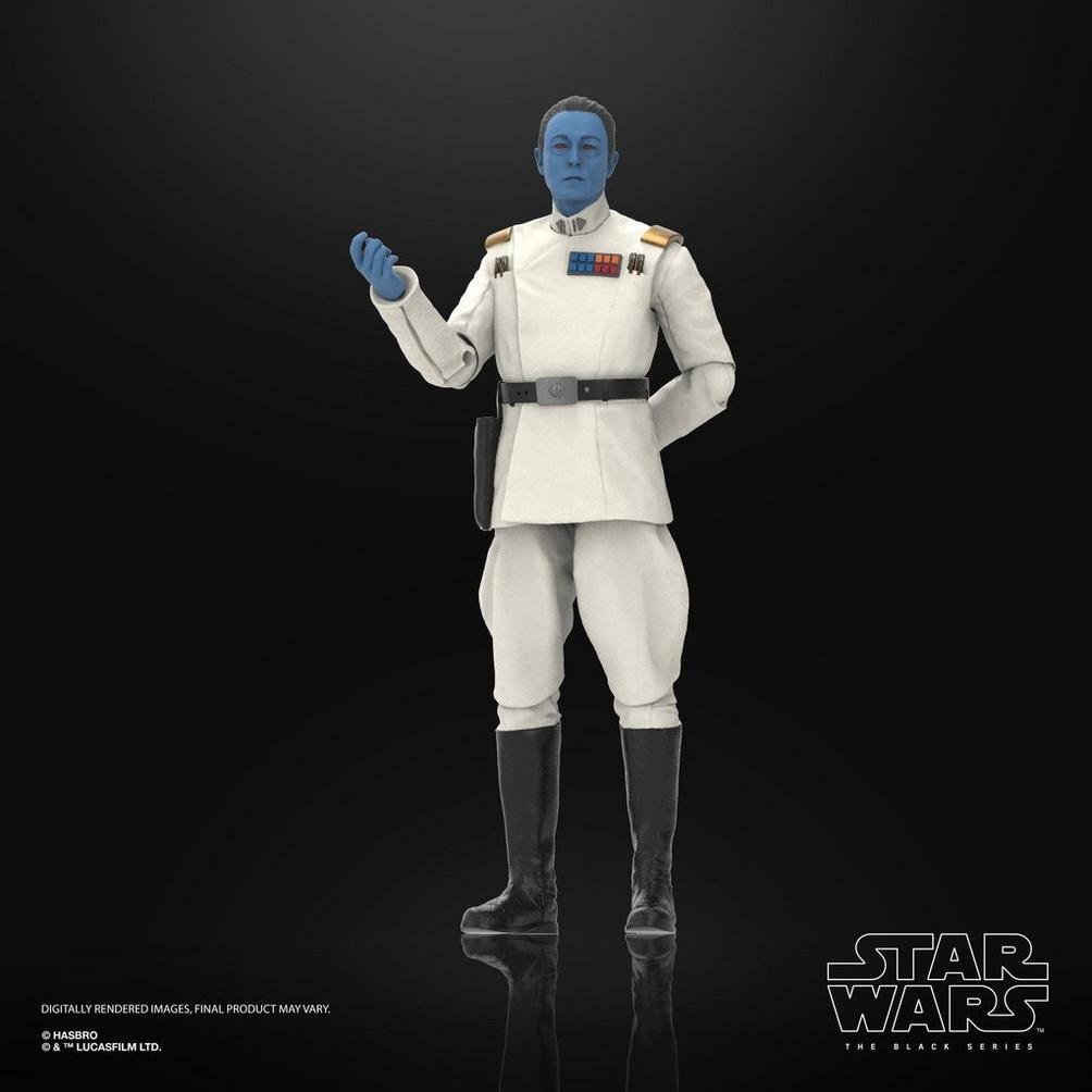 Hasbro Grand'ammiraglio Thrawn - Action Figure Collezionabile 15 cm Ispirata a Star Wars: Ahsoka