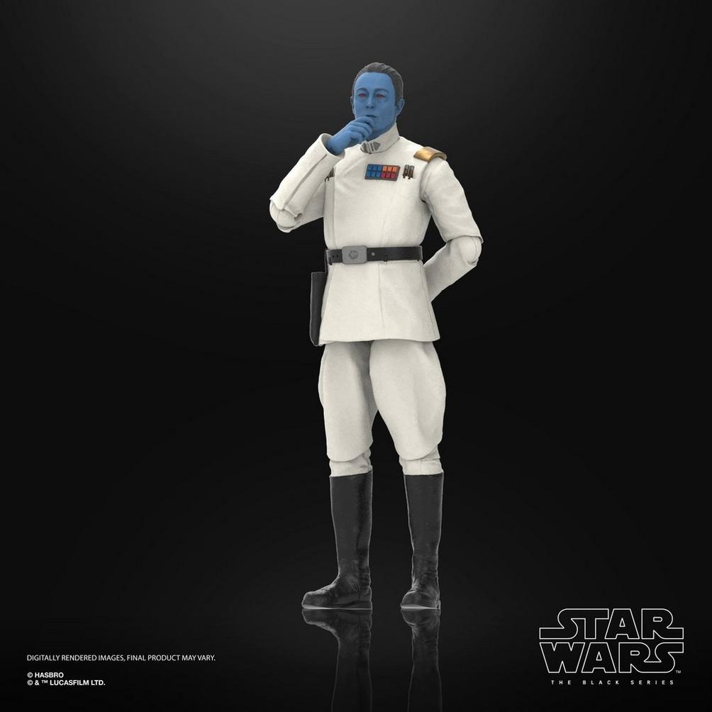 Hasbro Grand'ammiraglio Thrawn - Action Figure Collezionabile 15 cm Ispirata a Star Wars: Ahsoka