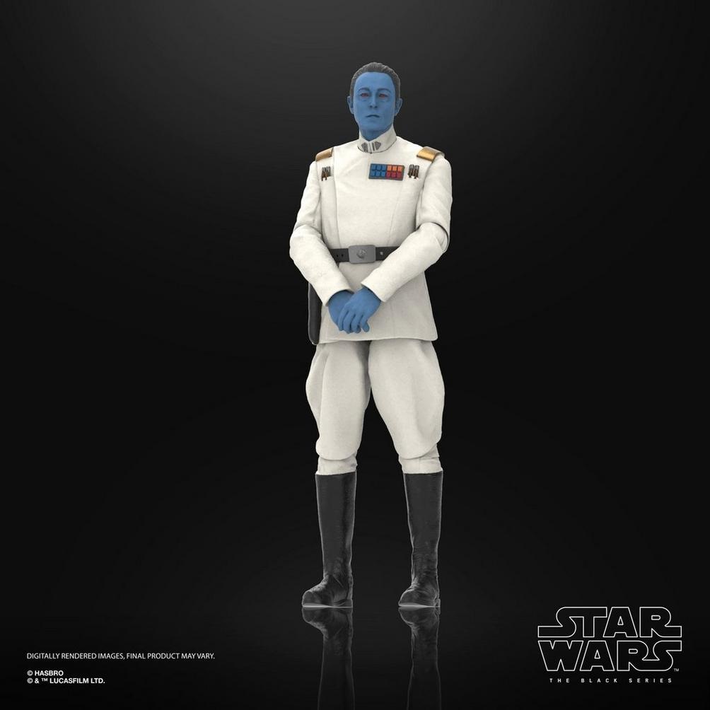 Hasbro Grand'ammiraglio Thrawn - Action Figure Collezionabile 15 cm Ispirata a Star Wars: Ahsoka