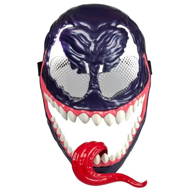 Hasbro Maschera di Venom Spider-Man VenomVersus - Regolabile, con Lingua Mobile, per Bambini dai 5 Anni in Su