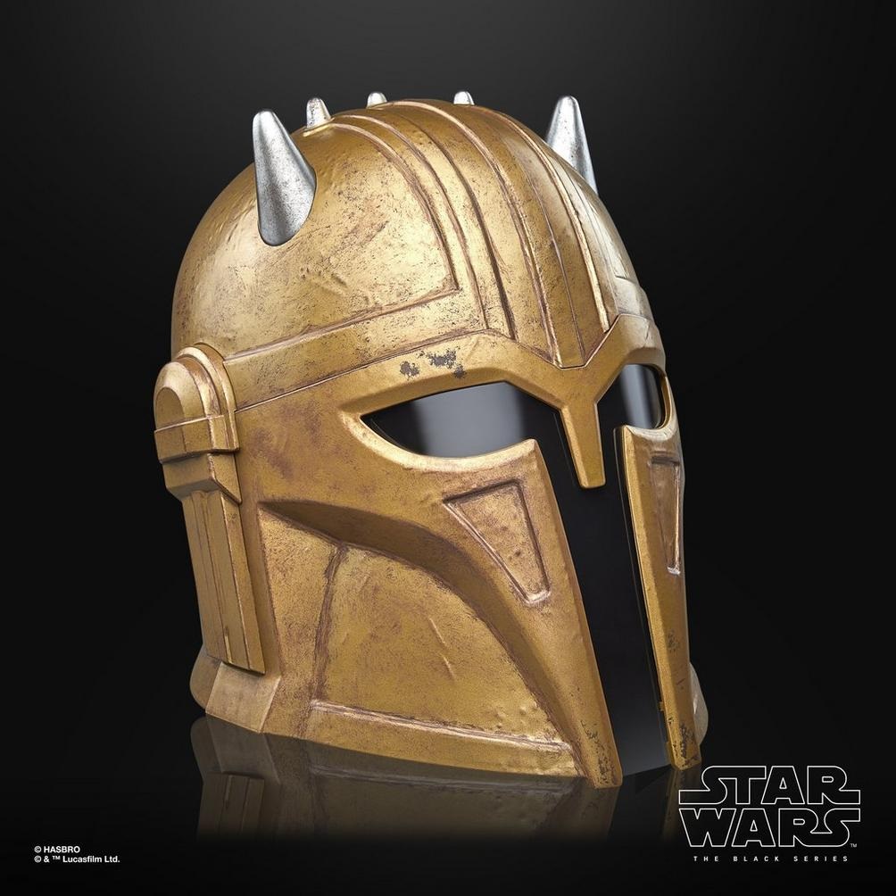 Hasbro Star Wars The Black Series The Armorer Casco Elettronico Premium con Effetti Luminosi - Articolo per Roleplay per Adulti