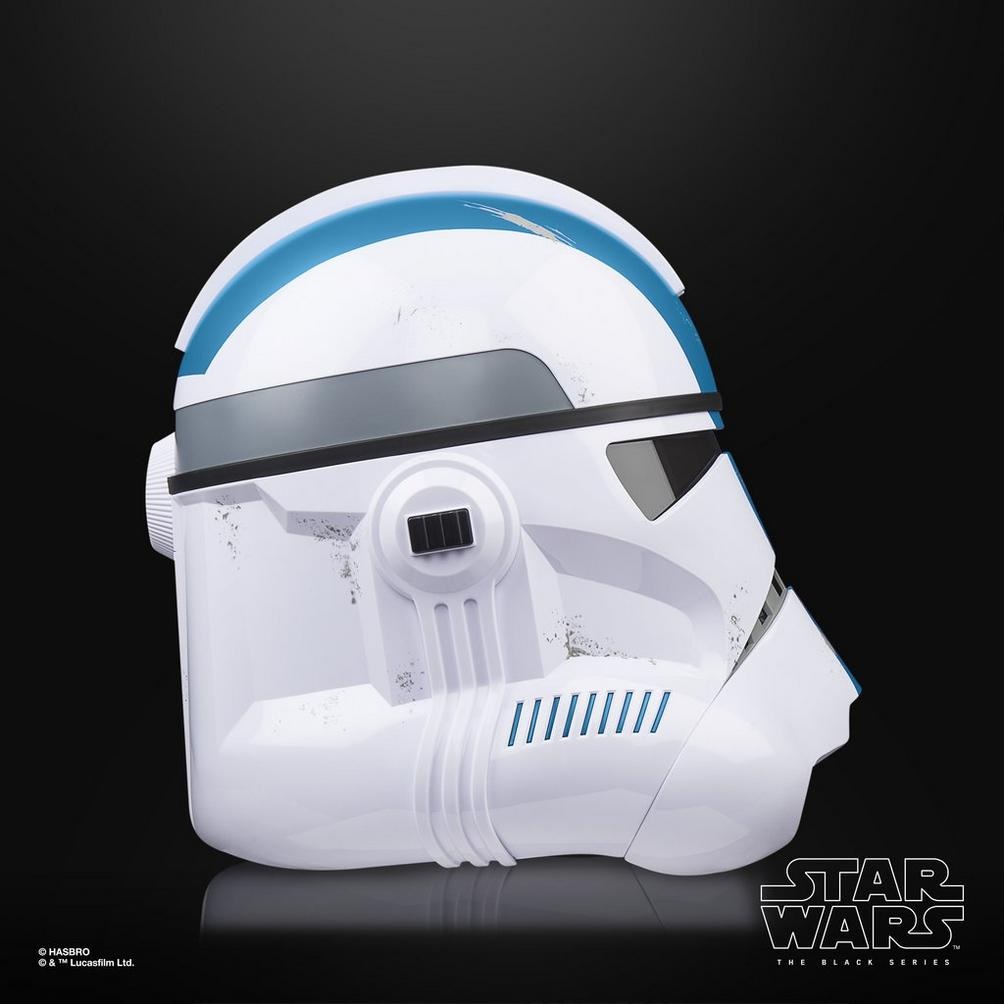 Hasbro Star Wars The Black Series Clone Trooper (501st Legion) Premium Electronic Helmet - Casco Elettronico per Roleplay per Adulti