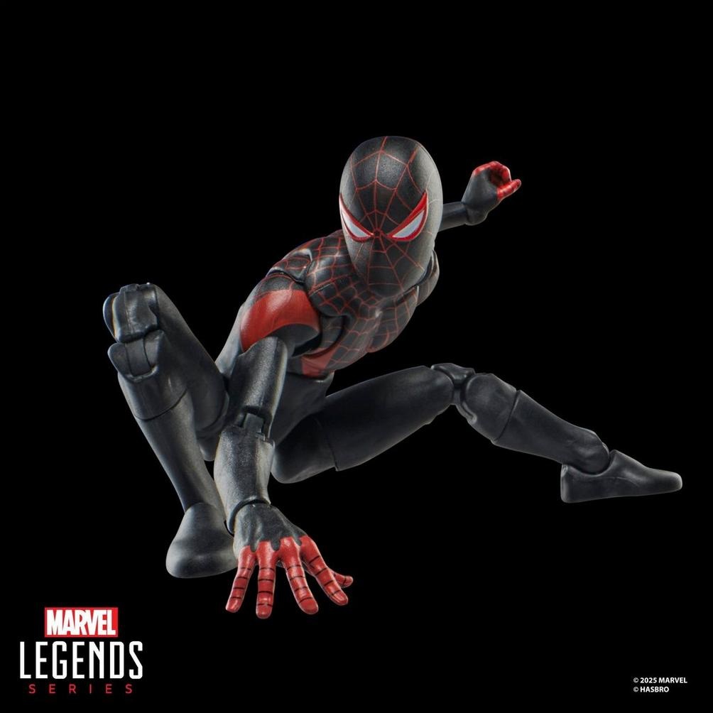 Hasbro Marvel Legends Ultimate Miles Morales - Action Figure Collezionabile Ispirata ai Fumetti