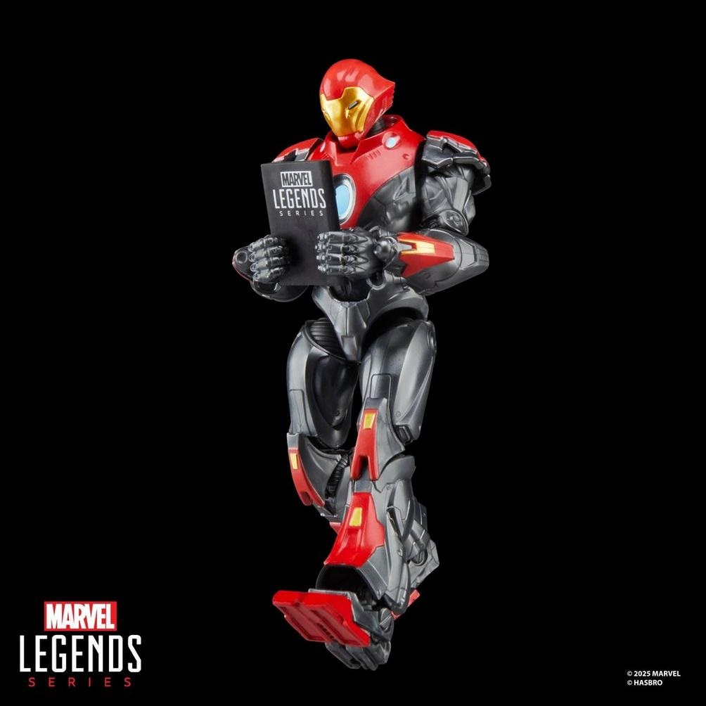 Hasbro Marvel Legends Series Ultimate Iron Man - Action Figure 6 Pollici Ispirata ai Fumetti con Accessori e Parti Intercambiabili