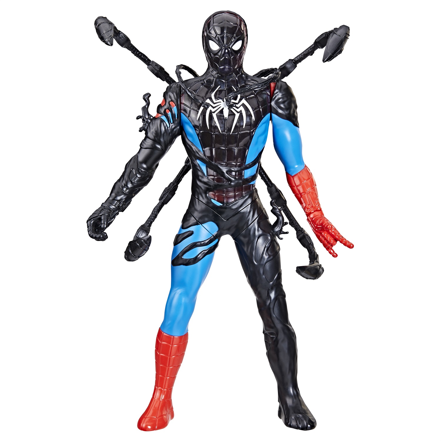 Hasbro Marvel Spider-Man VenomVersus Liquid Shifter Action Figure 27 cm con Trasformazione Simbionte e Accessori