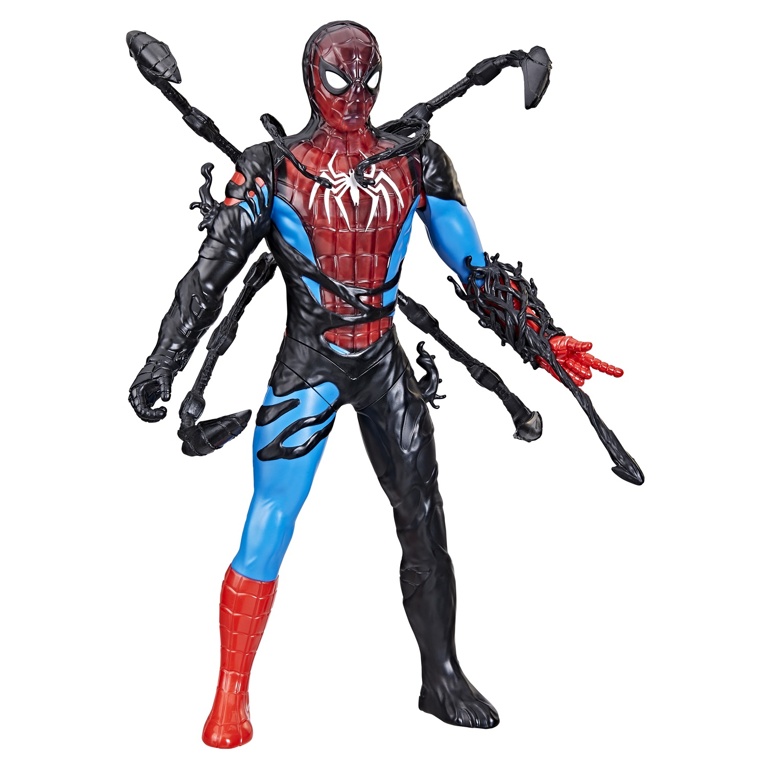 Hasbro Marvel Spider-Man VenomVersus Liquid Shifter Action Figure 27 cm con Trasformazione Simbionte e Accessori