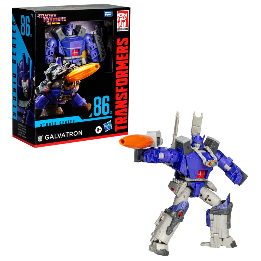 Hasbro Transformers Studio Series Leader Class 86-31 Galvatron - Action Figure Ispirata al Film Transformers: The Movie con Punti di Snodo