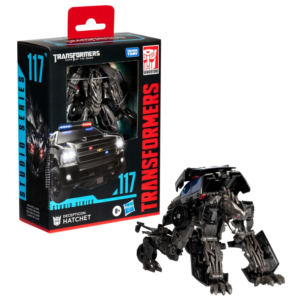 Transformers Studio Series 94 Deluxe Class Action Figure Decepticon Hatchet - Ispirata al film Transformers: Dark of the Moon