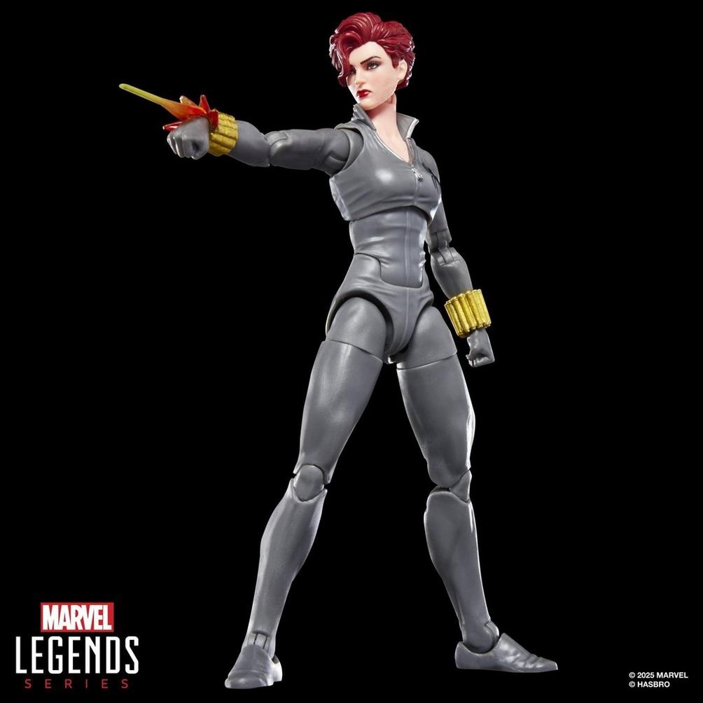 Hasbro Marvel Legends Black Widow - Action Figure 6 pollici con accessori e design fedele ai fumetti