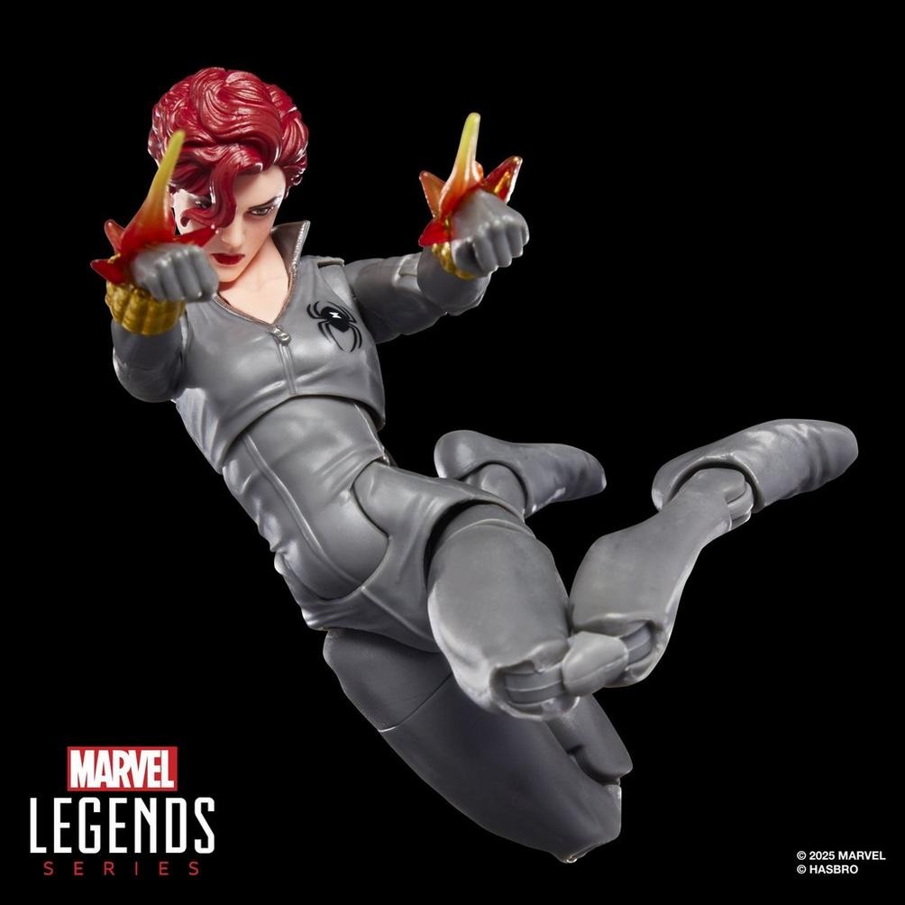 Hasbro Marvel Legends Black Widow - Action Figure 6 pollici con accessori e design fedele ai fumetti