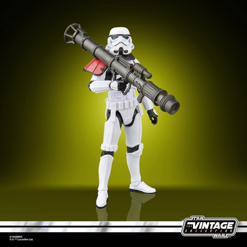 Hasbro The Vintage Collection - Rocket Launcher Trooper, action figure premium da 9,5 cm ispirata a Jedi: Survivor