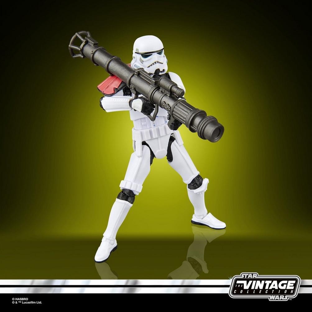 Hasbro The Vintage Collection - Rocket Launcher Trooper, action figure premium da 9,5 cm ispirata a Jedi: Survivor