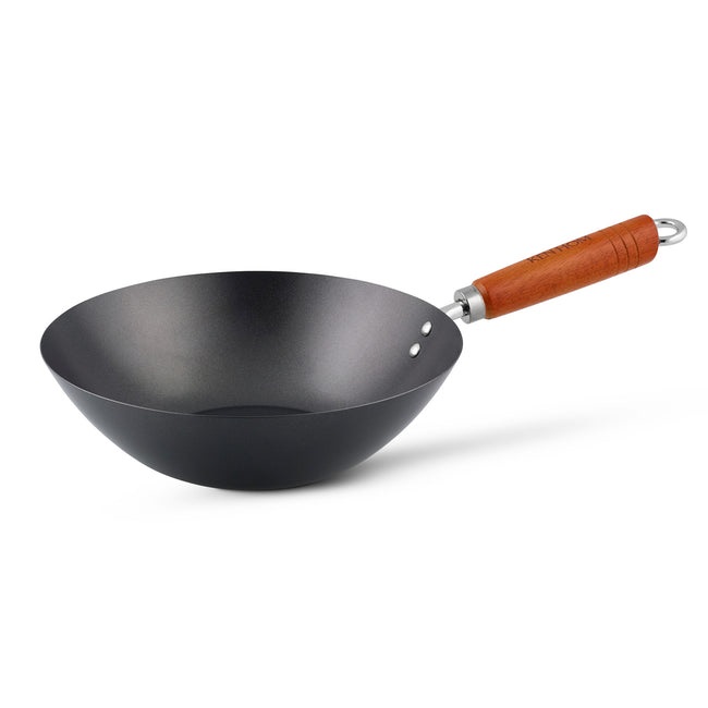 Ken Hom KH327001 padella Wok/padella per cottura al salto Rotondo