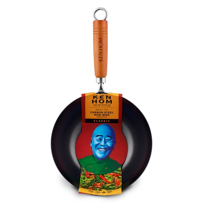 Ken Hom KH327001 padella Wok/padella per cottura al salto Rotondo