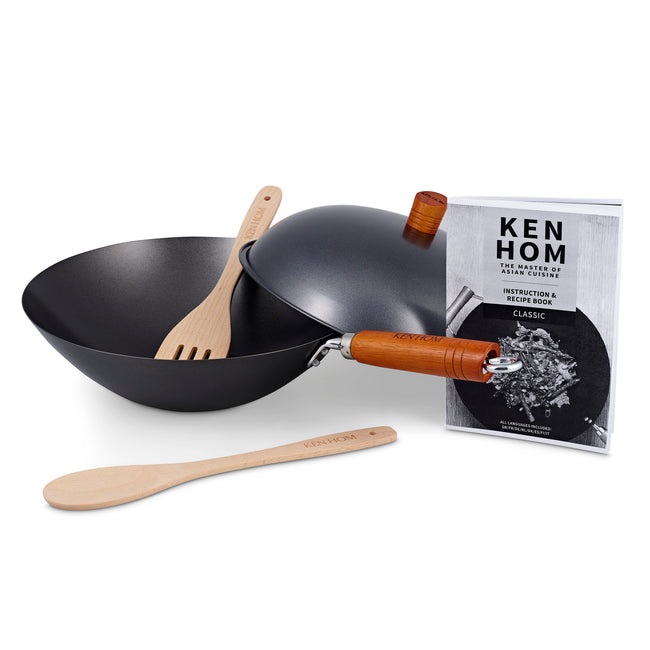 Ken Hom KH331051 padella Wok/padella per cottura al salto Rotondo