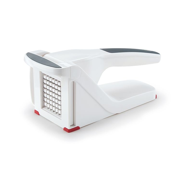 Zyliss E910025 - Tagliapatate e Verdure Manuale con Lame Intercambiabili in Acciaio Inossidabile, Colore Bianco e Rosso