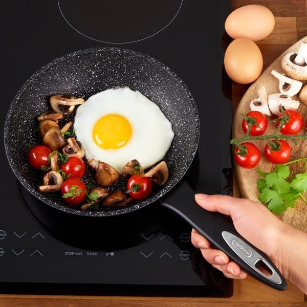 Zyliss Ultimate Padella 20cm in Alluminio Forgiato con Rivestimento Antiaderente, Adatta per Induzione e Lavabile in Lavastoviglie