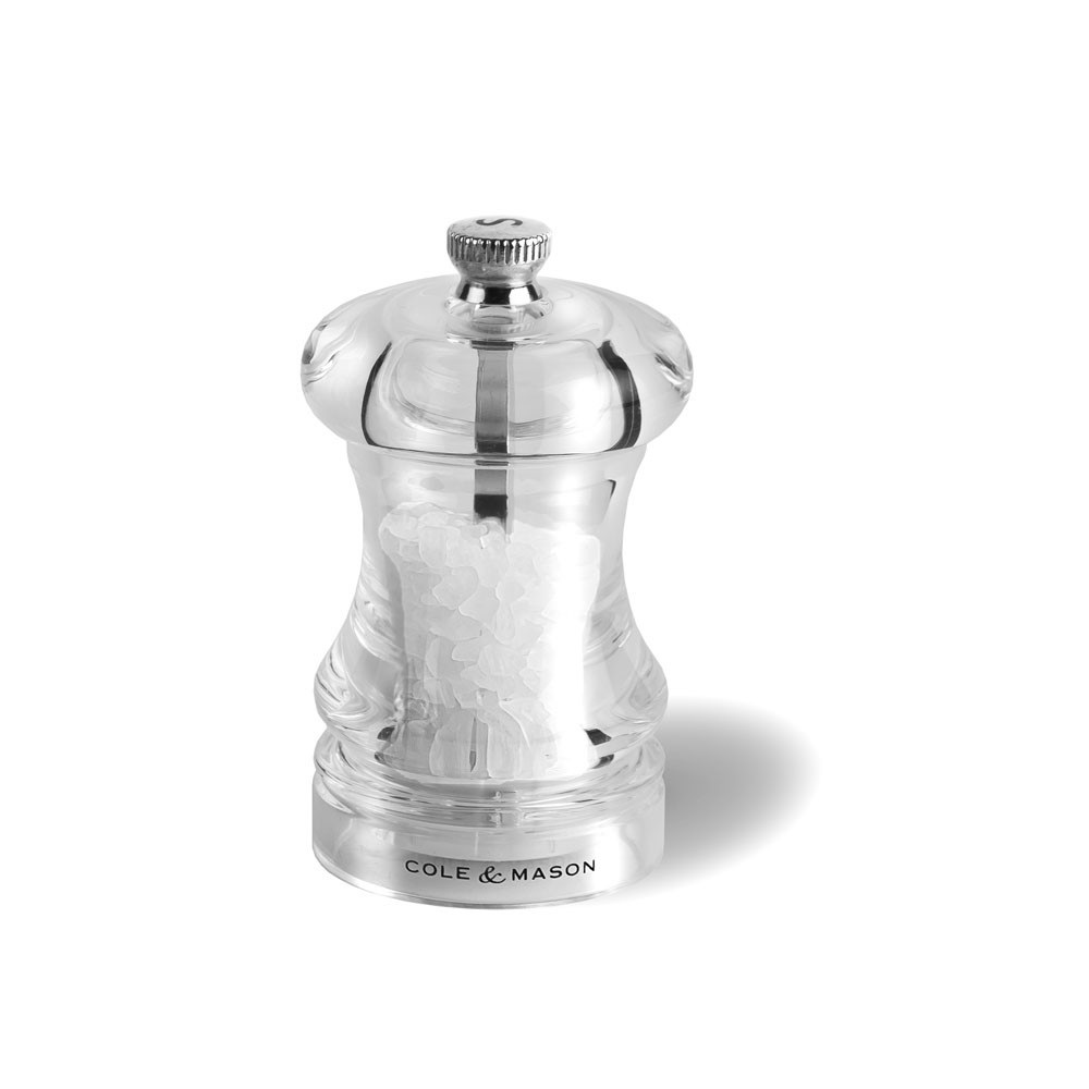 Cole & Mason Macina Sale Capstan 85 mm - Macinatura Regolabile in Acrilico, Design Elegante