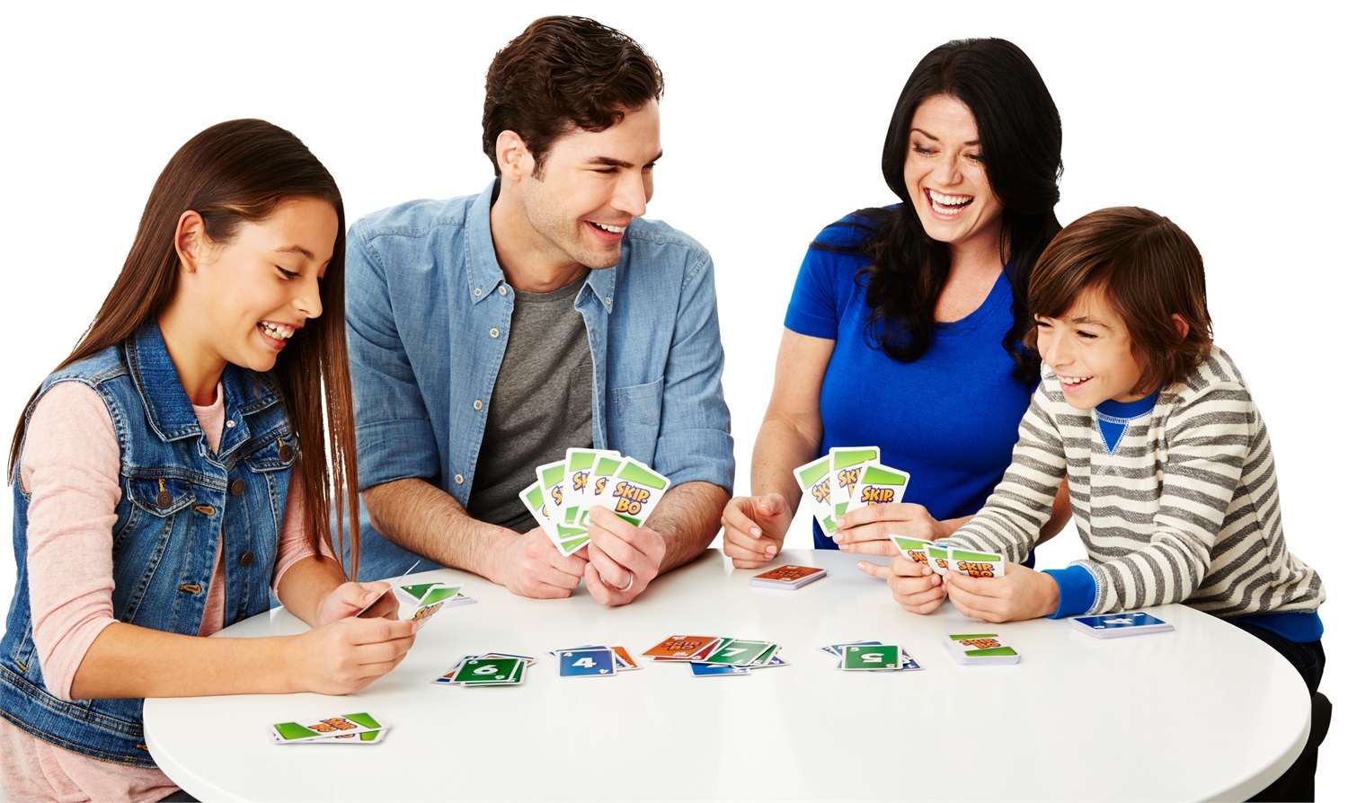 Mattel Skip-Bo - Gioco di Carte per Tutta la Famiglia, a Partire da 7 Anni, 52370