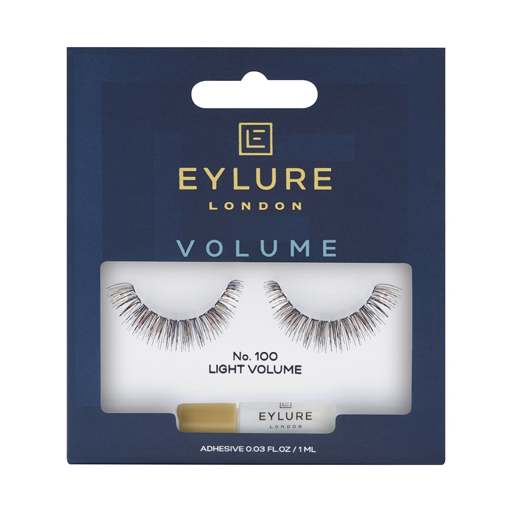 Eylure Naturalite Lashes - Ciglia Finte Super Piene, Riutilizzabili, Fatte a Mano, con Colla Priva di Latex